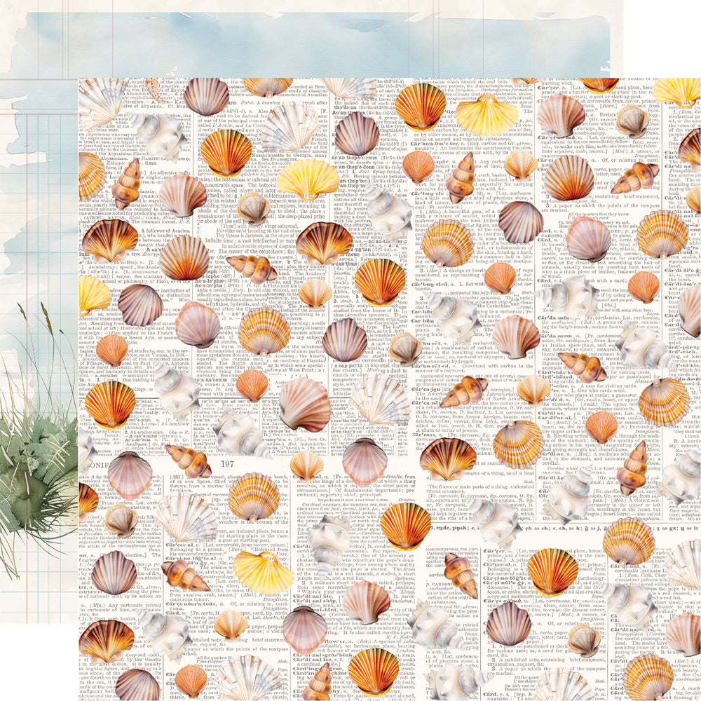 Simple Stories Vintage Sand And Sea 12 x 12 Collection Kit 26900 Beach Life