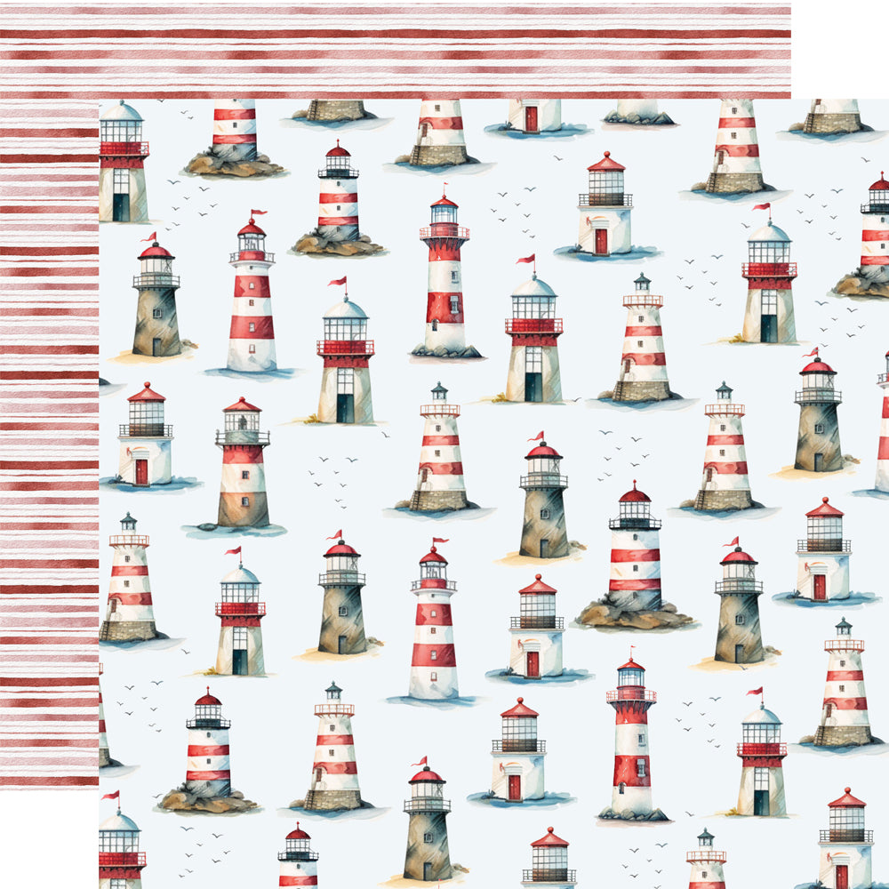 Simple Stories Vintage Sand And Sea 12 x 12 Collection Kit 26900 Stay Salty