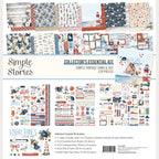 Simple Stories Vintage Sand And Sea 12 x 12 Collector's Essential Kit 26901