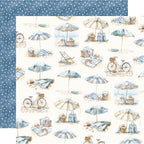 Simple Stories Vintage Sand And Sea 12 x 12 Collector's Essential Kit 26901 Shore Is Fun