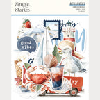 Simple Stories Vintage Sand And Sea Bits And Pieces 26926