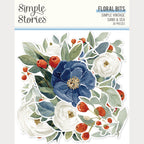 Simple Stories Vintage Sand And Sea Floral Bits And Pieces 26928