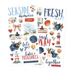 Simple Stories Vintage Sand And Sea Foam Stickers 26930