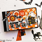 Simple Stories Vintage Scary Stories Bits And Pieces 22817 Halloween Journal