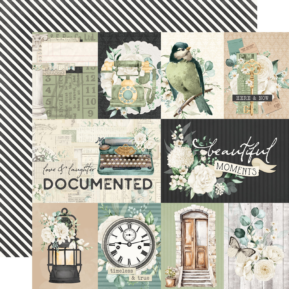 Simple Stories Vintage Timeless Harmony 12 x 12 Collection Kit 27000 Love And Laughter