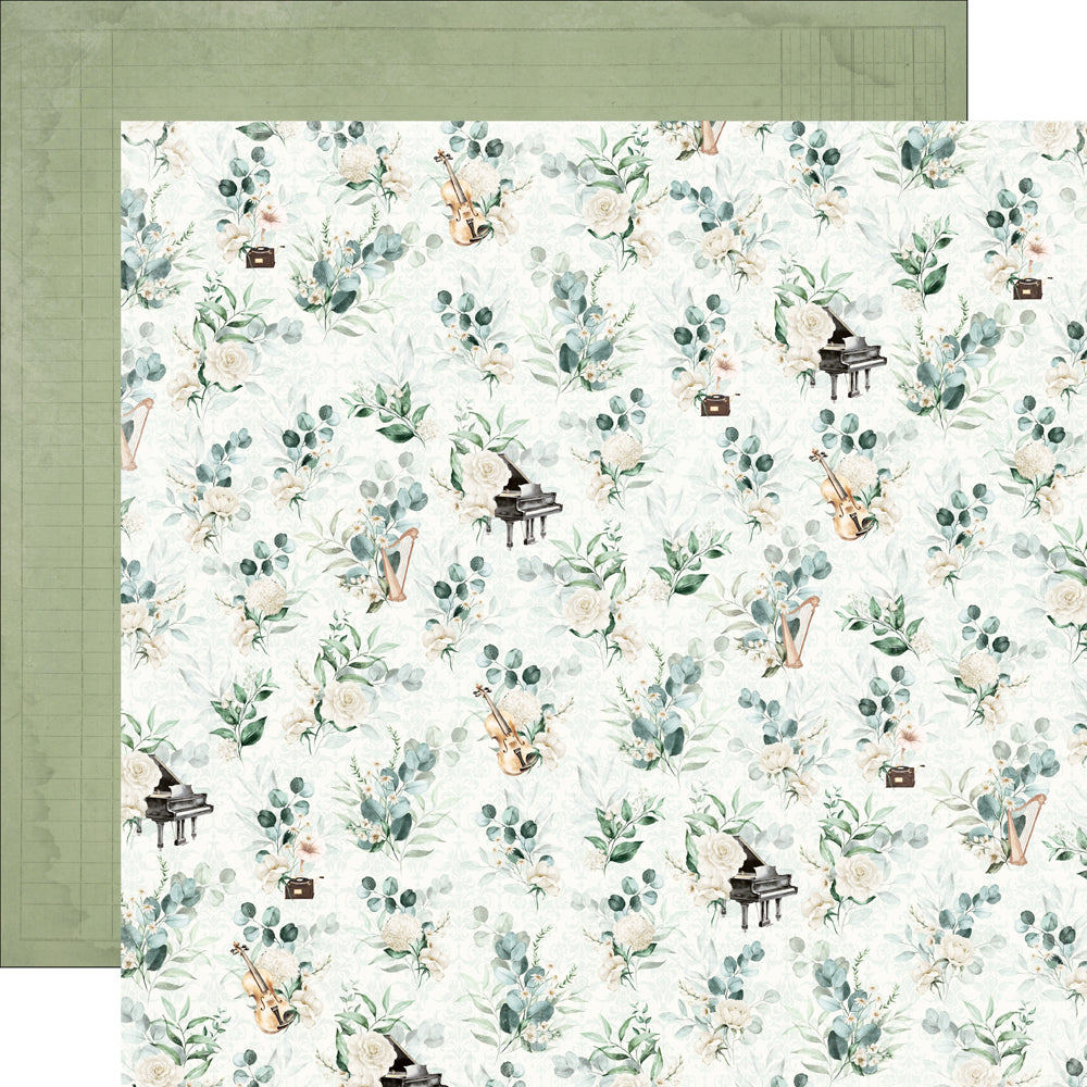 Simple Stories Vintage Timeless Harmony 12 x 12 Collector's Essential Kit 27001 Simple Melody