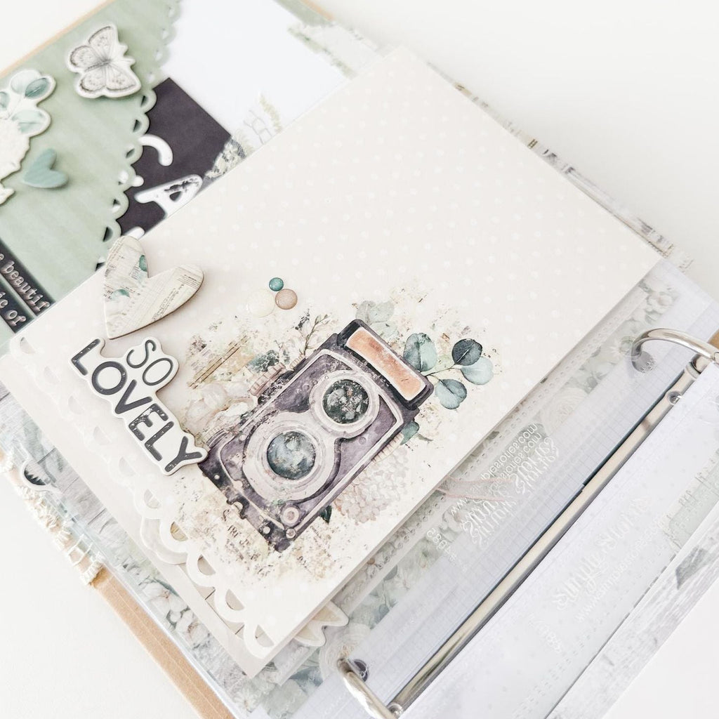 Simple Stories Vintage Timeless Harmony 6 x 8 Paper Pad 27023 So Lovely