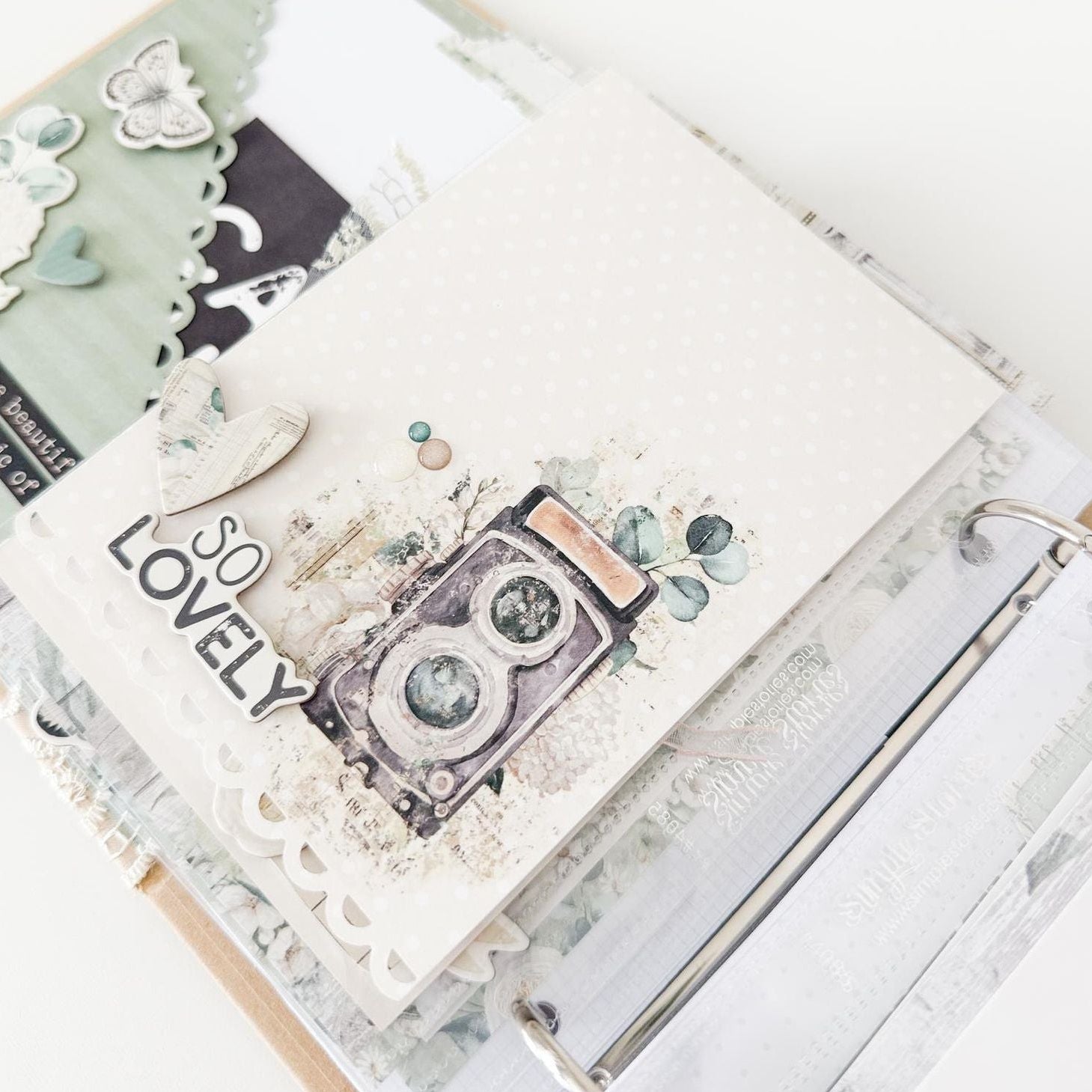 Simple Stories Vintage Timeless Harmony 6 x 8 Paper Pad 27023 So Lovely