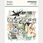 Simple Stories Vintage Timeless Harmony Chipboard Pieces 27025