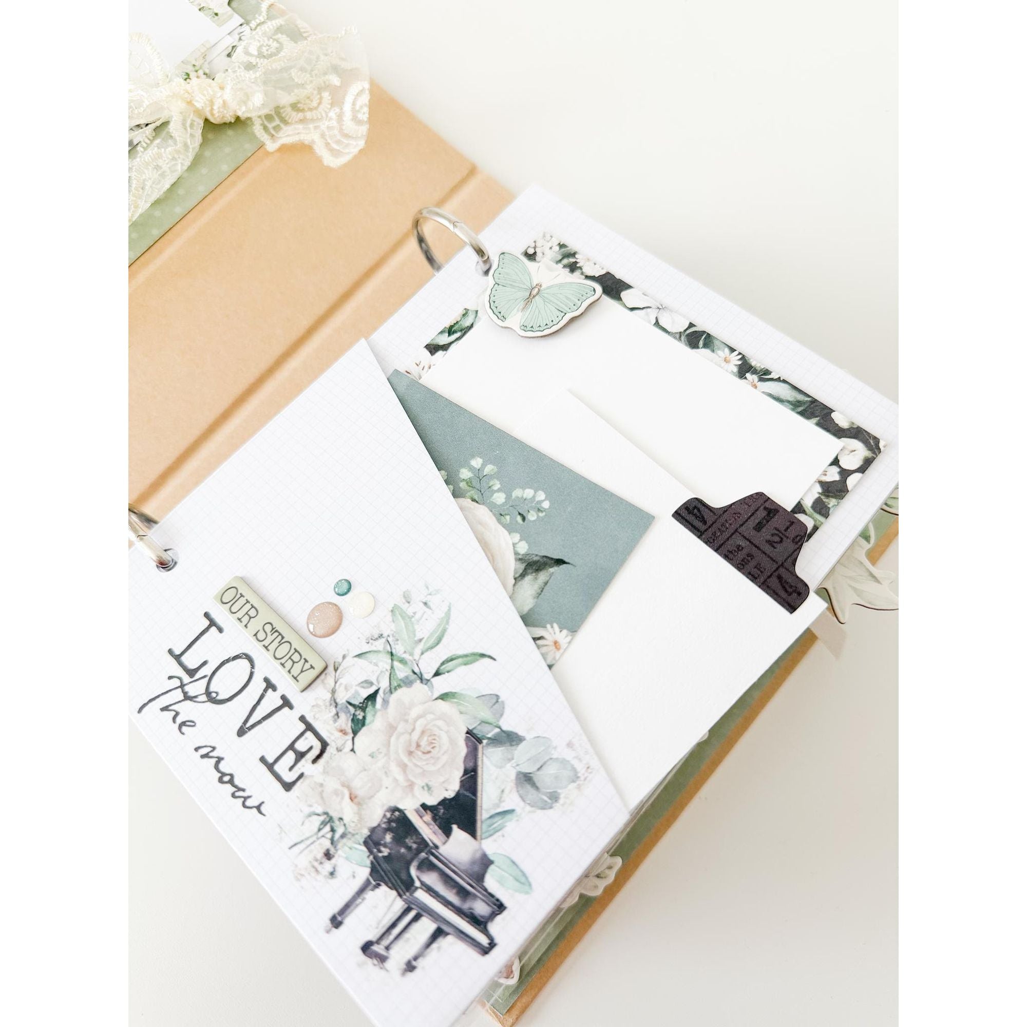 Simple Stories Vintage Timeless Harmony Floral Bits And Pieces 27028 Our Story