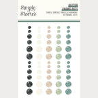 Simple Stories Vintage Timeless Harmony Glitter Enamel Dots 27032