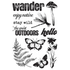Simple Stories Vintage Woodlands Clear Stamps 24720 Outdoors Sentiments