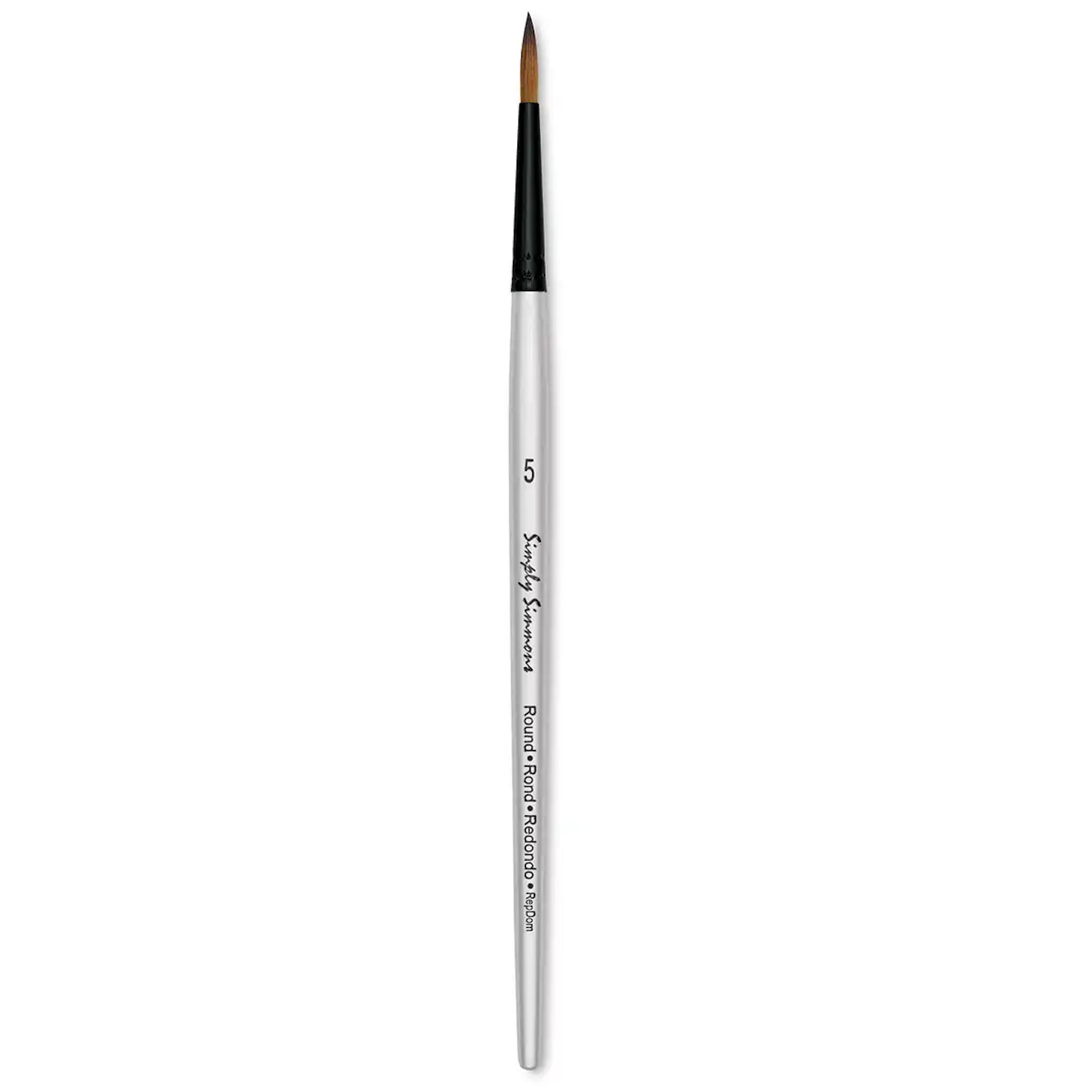 Simply Simmons Short Handle Brush Round 5 rs255085005