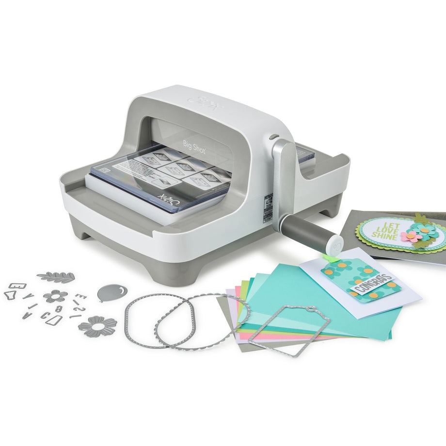 Sizzix Big Shot Die-Cutting Machine Starter Kit 667086 – Simon