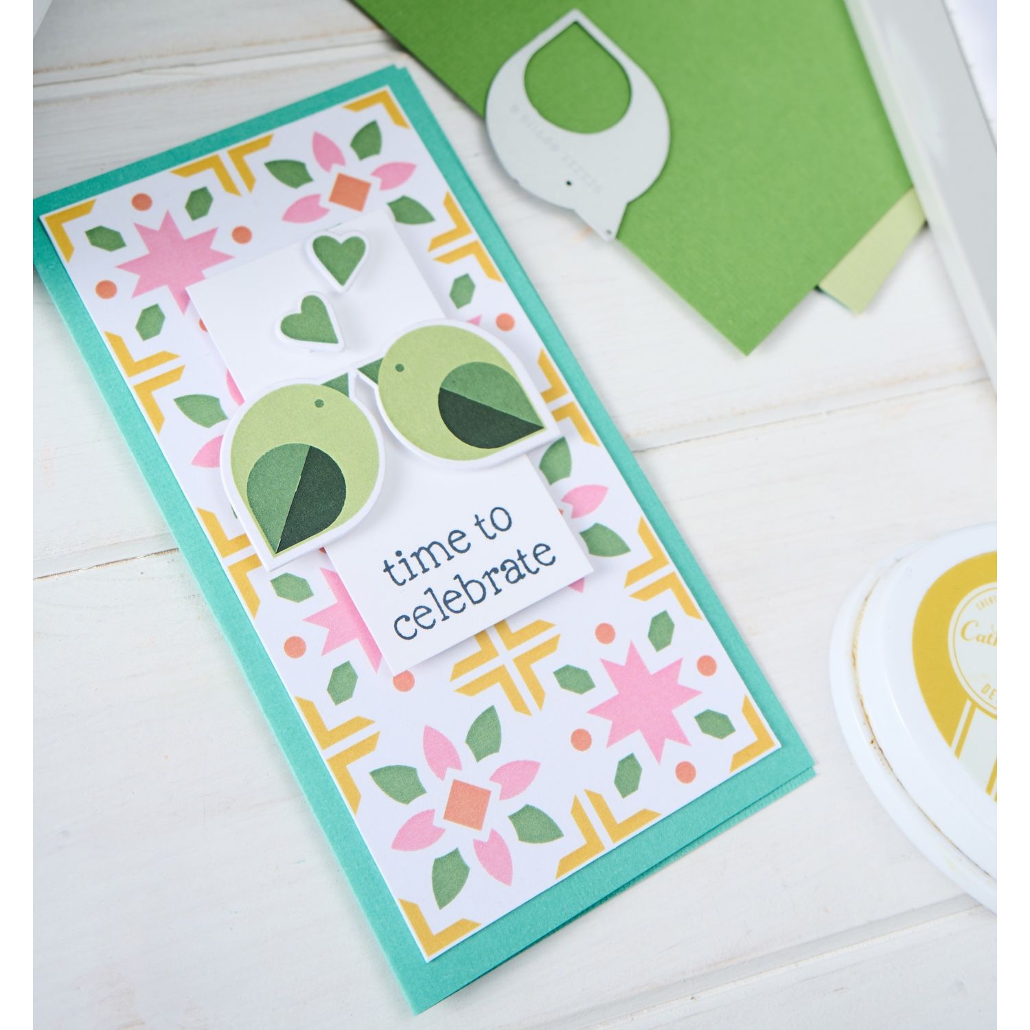 Sizzix Birds and Blooms 2 Dies and Stamps Bundle celebrate