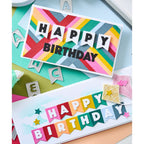 Sizzix Birthday Bunting Thinlits Dies 666833 birthday