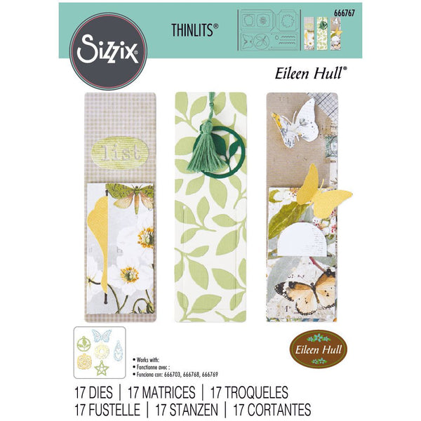 Sizzix Bookmark, Pockets and Toppers Thinlits Dies 666767* – Simon