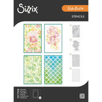Sizzix Buildables Botanicals 1 A5 Stencils 667071