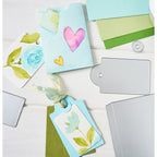 Sizzix Ephemera Pocket and Tags Thinlits Dies 667068 hearts
