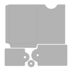 Sizzix Ephemera Pocket and Tags Thinlits Dies 667068 outline