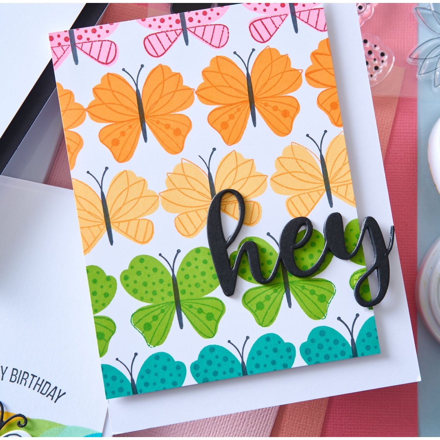Sizzix Exclamation Word Thinlits Dies 666993 hey