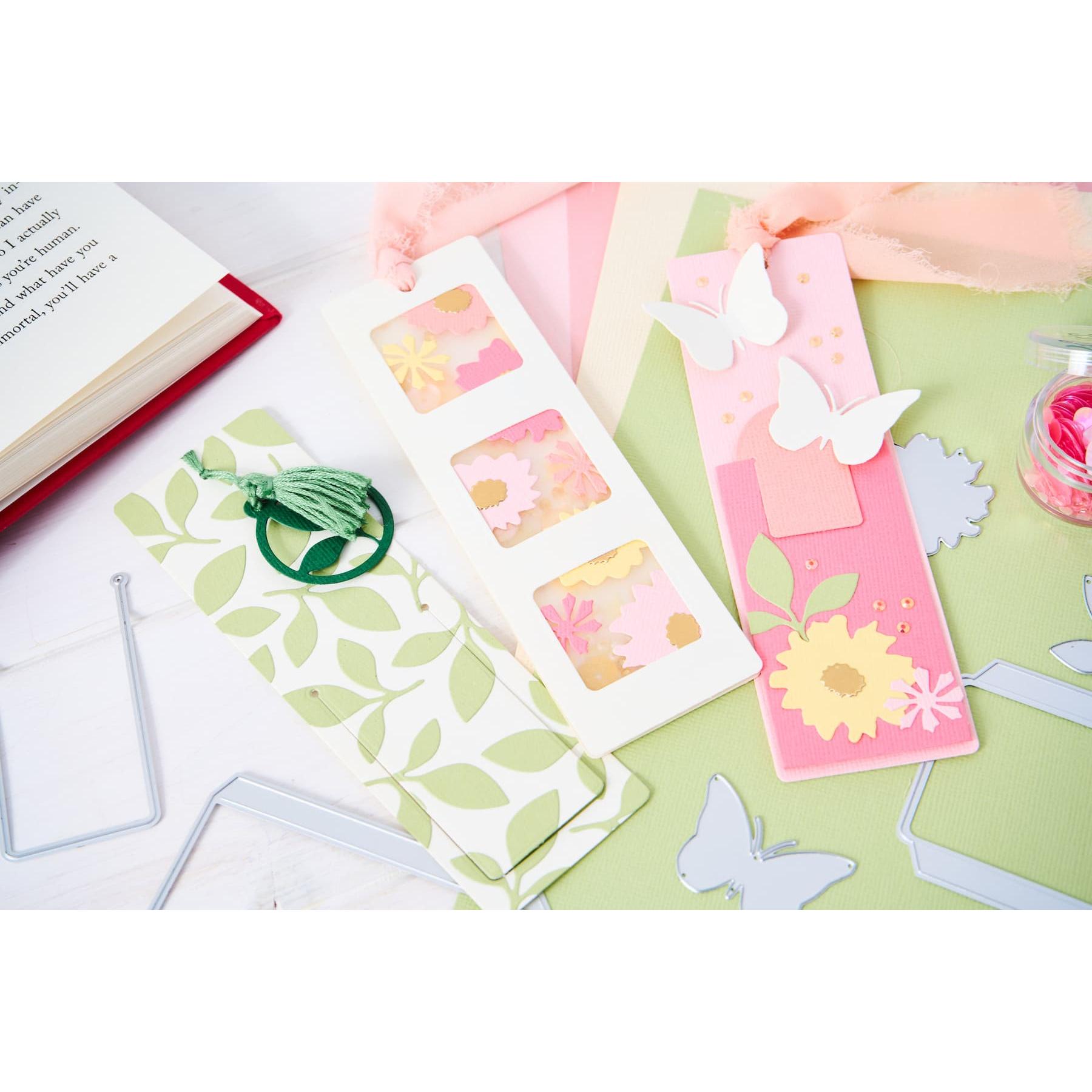 Sizzix Floral Pocket and Paperclips Thinlits Dies 666768* – Simon