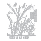 Sizzix Free Bird Thinlits Dies 667213 outline