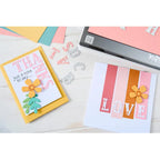 Sizzix Friendly Florals Thinlits Die Set 667115 love