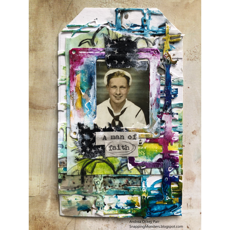 Sizzix Gridiron Thinlits Die Set 667051 a man of faith