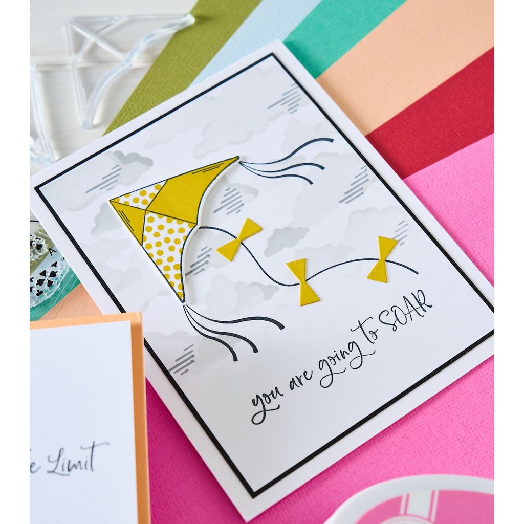 Sizzix In the Clouds Layered Stencils 666835 soar