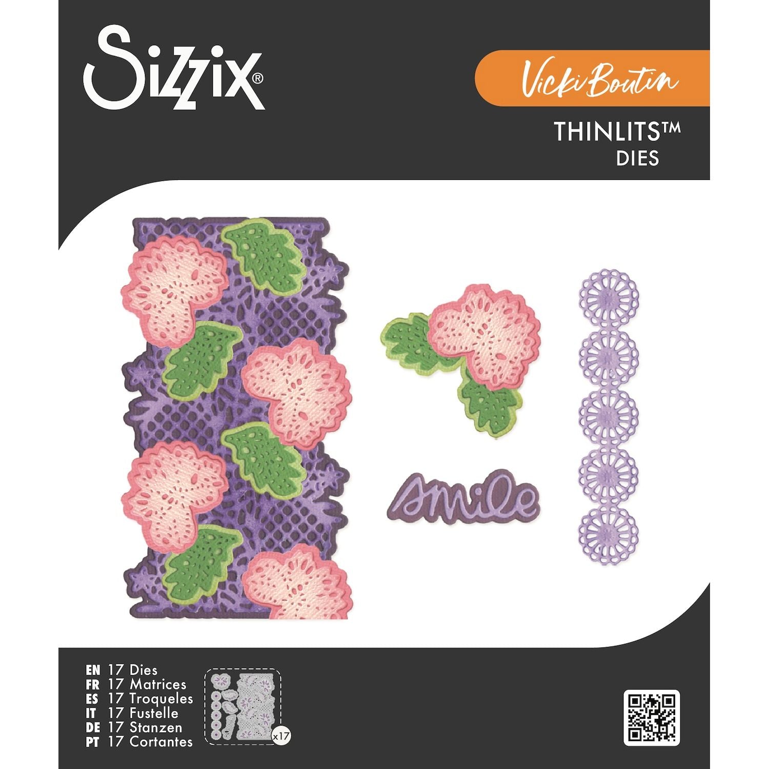 Sizzix Lovely Lace Thinlits Die Set 667165