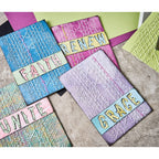 Sizzix Magic Mesh 3D Embossing Folder 667049 faith