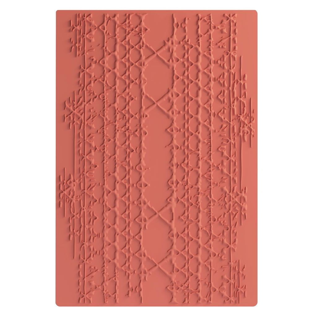 Sizzix Magic Mesh 3D Embossing Folder 667049 lines