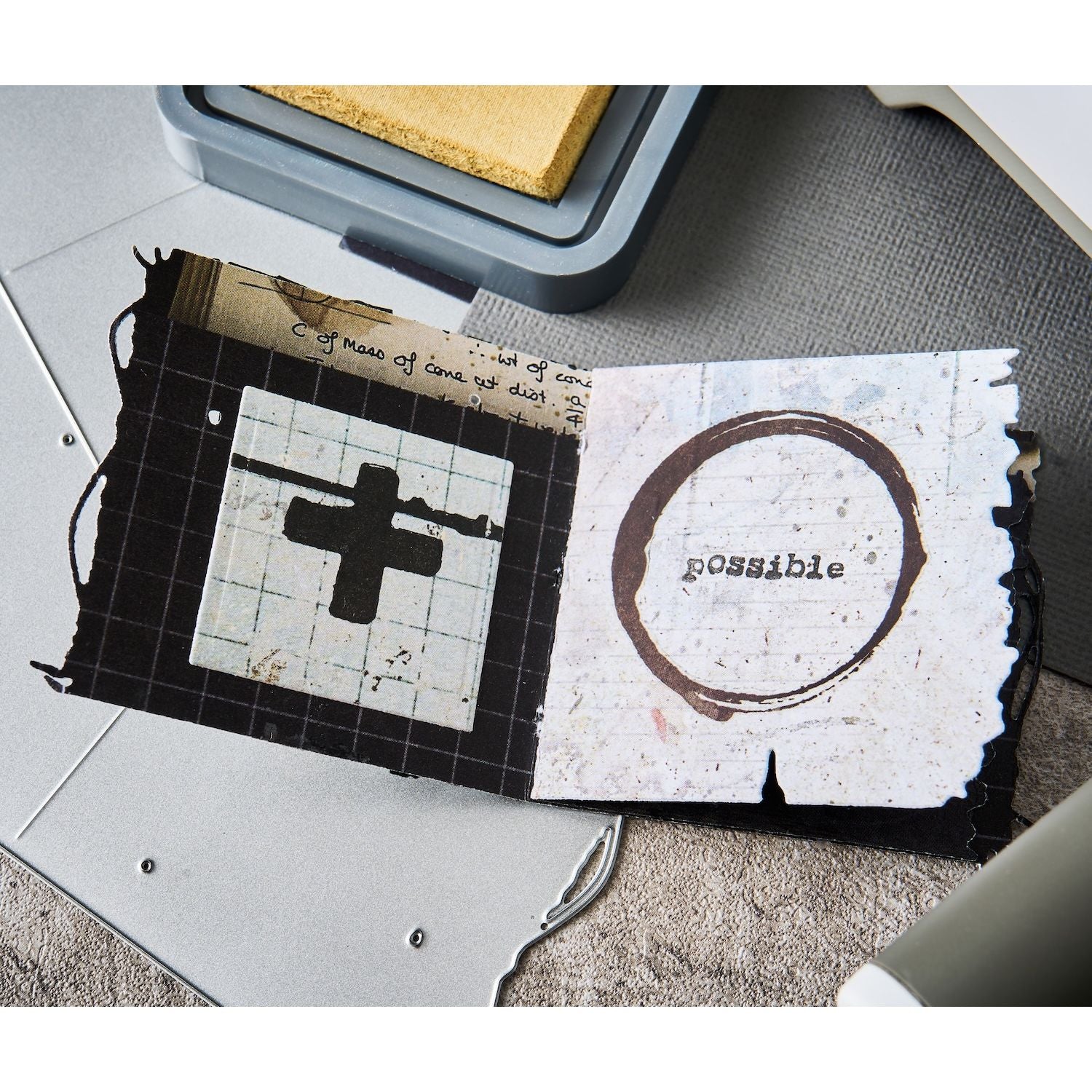 Sizzix Mini Page Duo Thinlits Die Set 667052 possible