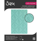 Sizzix MultiLevel Scallop Framed Florals Embossing Folder 667117
