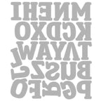 Sizzix Nora Alphabet Thinlits Dies 667065 letters