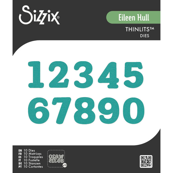 Sizzix Nora Numbers Thinlits Dies 667066 – Simon Says Stamp