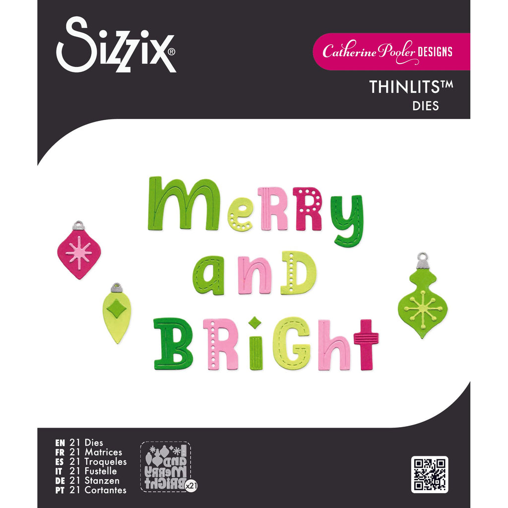 Sizzix Oh So Merry Thinlits Die Set 667166