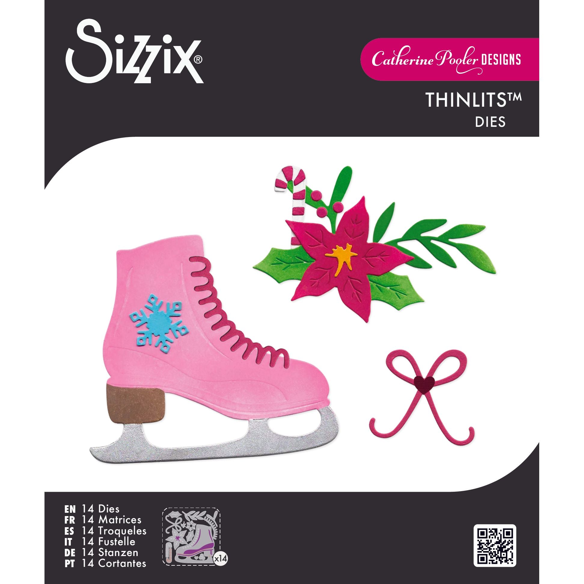 Sizzix On Ice Thinlits Die Set 667167 – Simon Says Stamp