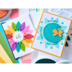 Sizzix Overarching Sentiments Clear Stamp Set 666997 celebrate