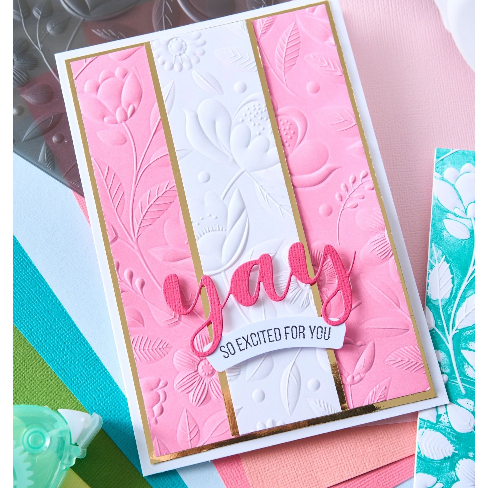 Sizzix Overarching Sentiments Clear Stamp Set 666997 yay