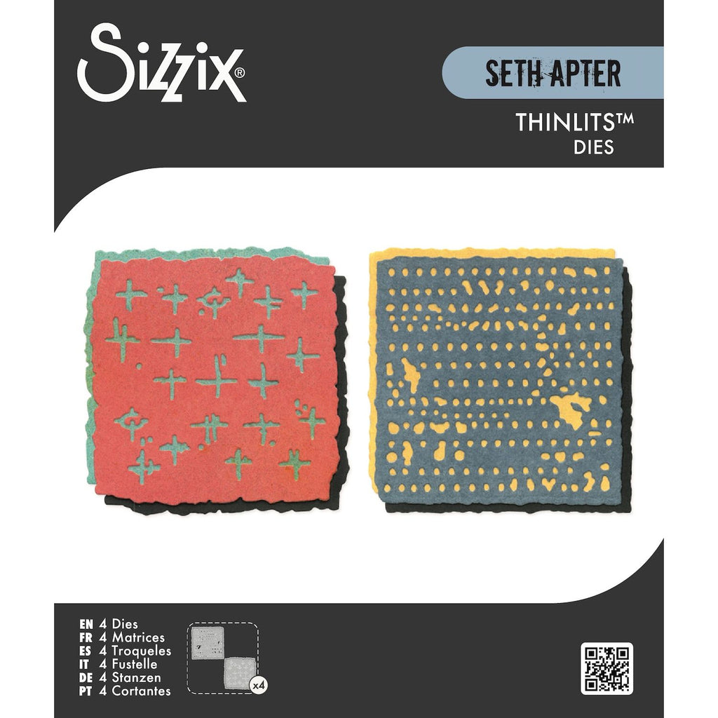 Sizzix Paper Cutz 2 Thinlits Die Set 667053