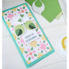 Sizzix Print and Pattern Birds and Blooms 1 Clear Stamps 667109 time to celebrate
