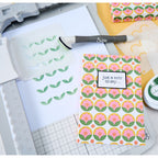 Sizzix Print and Pattern Daisy Mini Layered Stencils 667113 just a note