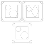 Sizzix Print and Pattern Tool 667098 outline