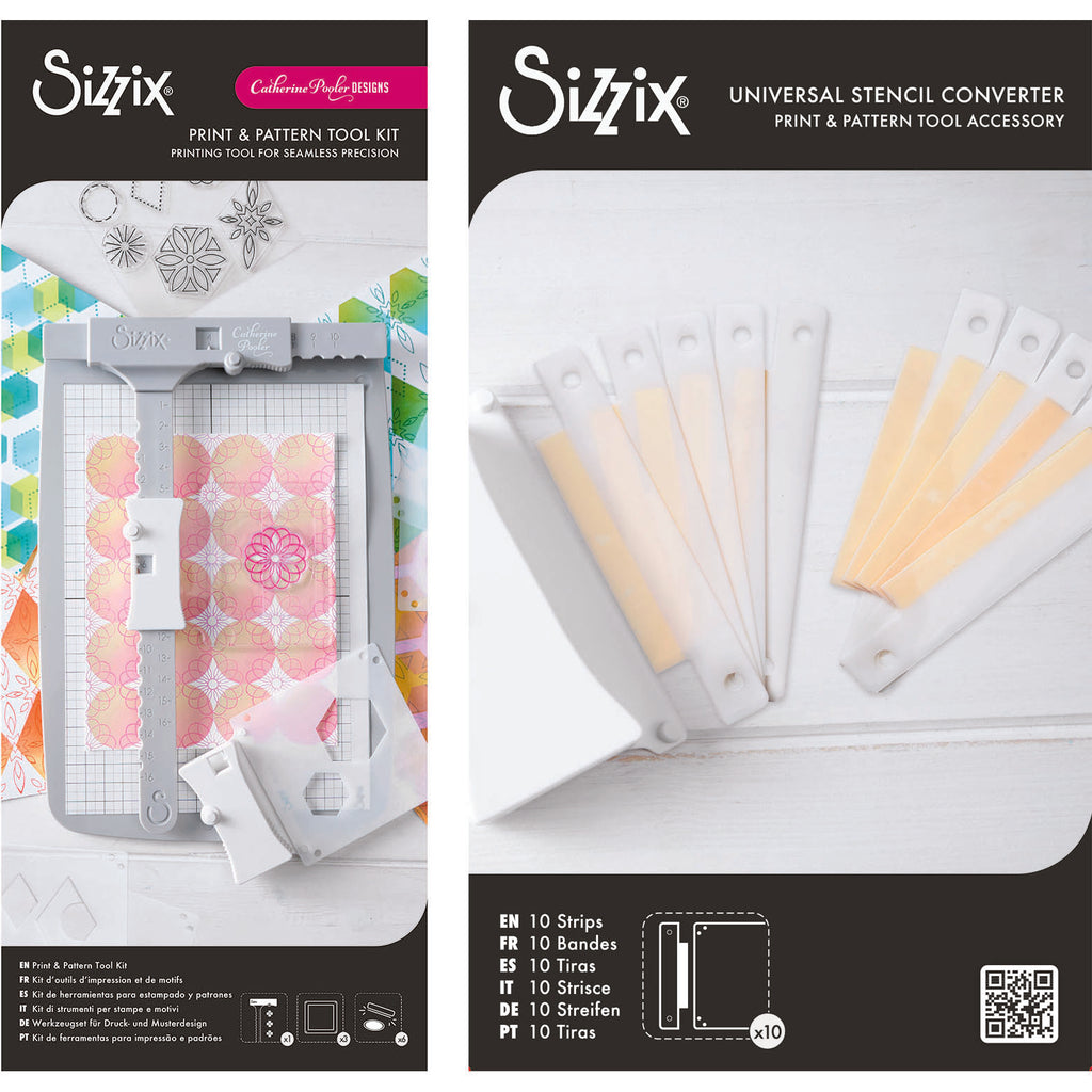Sizzix Print and Pattern Tool Plus Converter Bundle