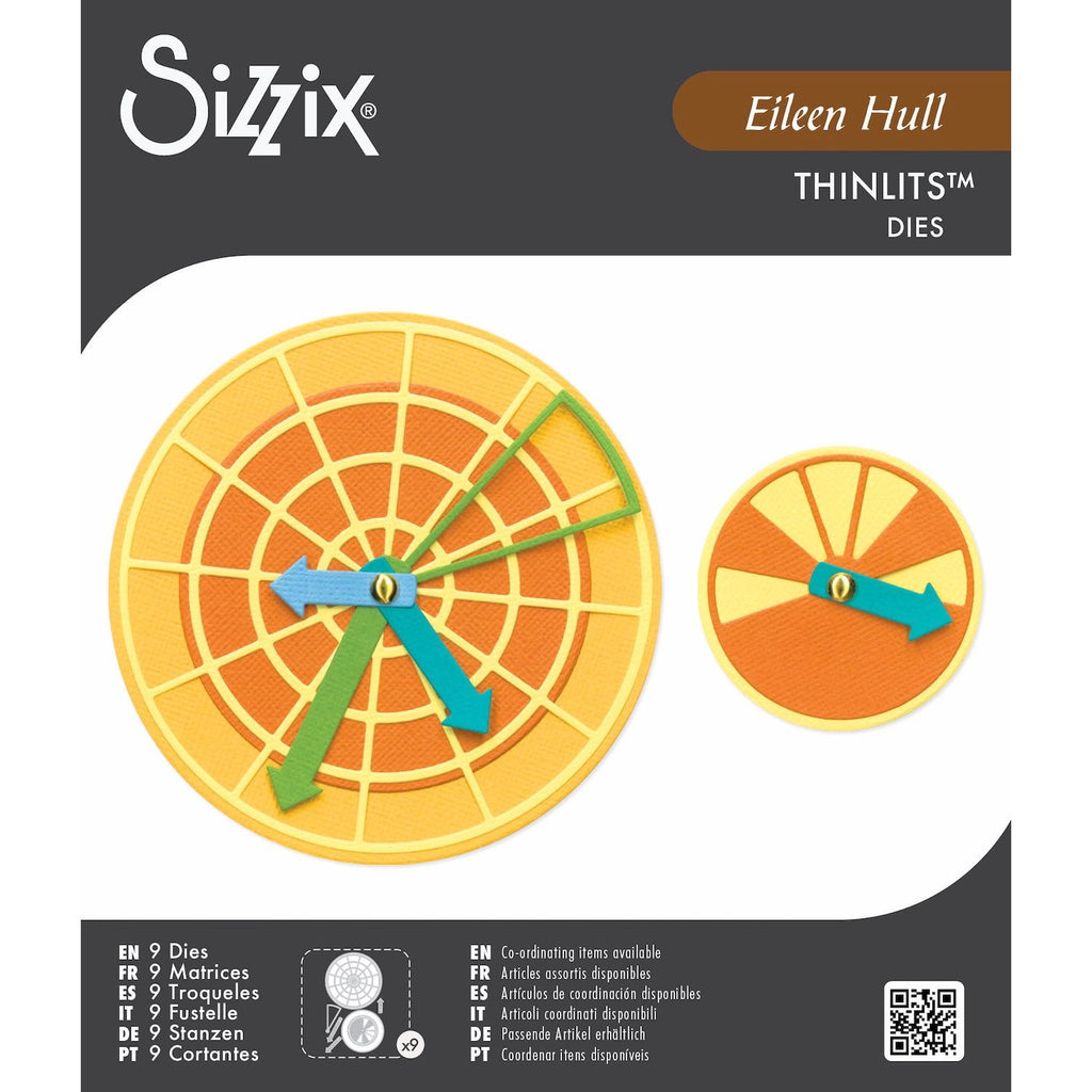 Sizzix Rainbow Wheels Thinlits Dies 666880