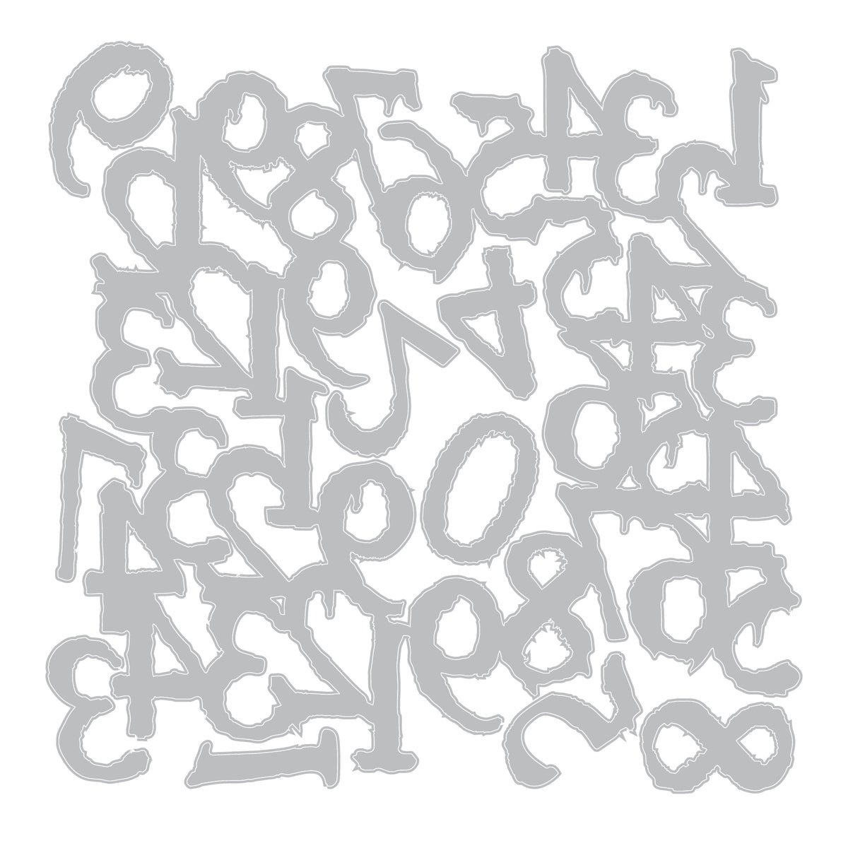Sizzix Recount Stamp and Die Set 667214 numbers