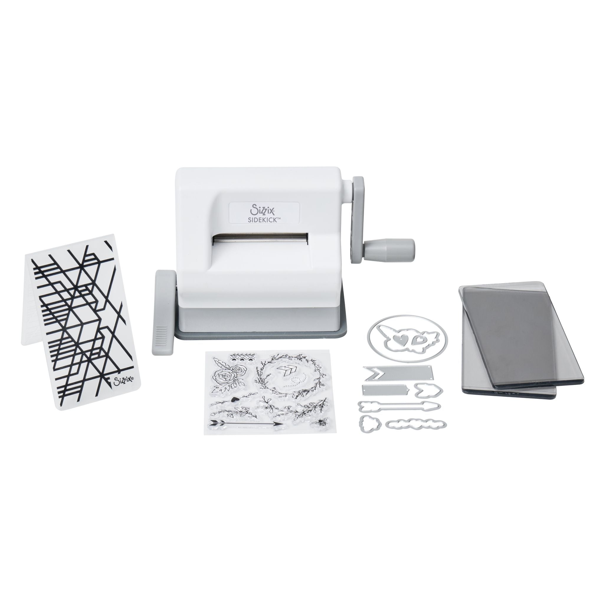 Sizzix Sidekick Starter Kit White and Gray 667155