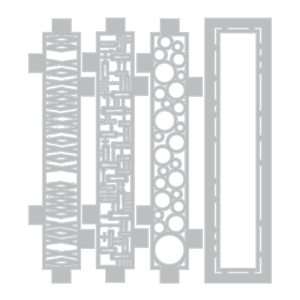 Sizzix Sockets 1 Thinlits Dies 667232 outline